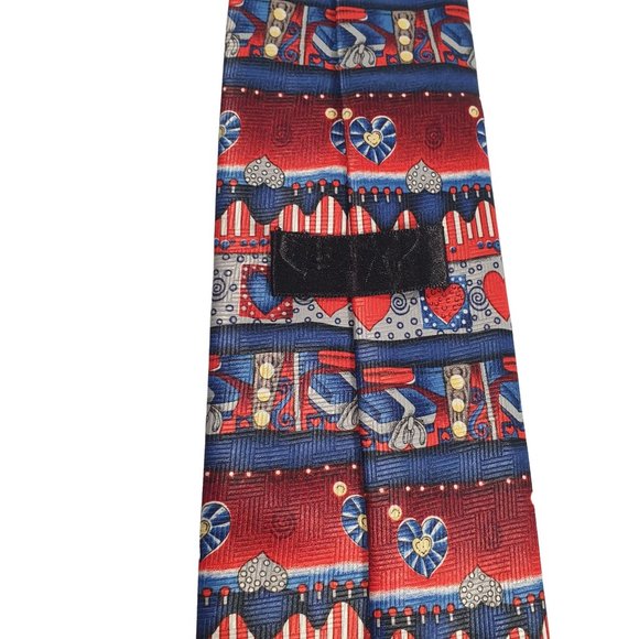 Mens Necktie Valentines Day Love Accessory Office Work Casual Dad Gift February - Picture 4 of 5